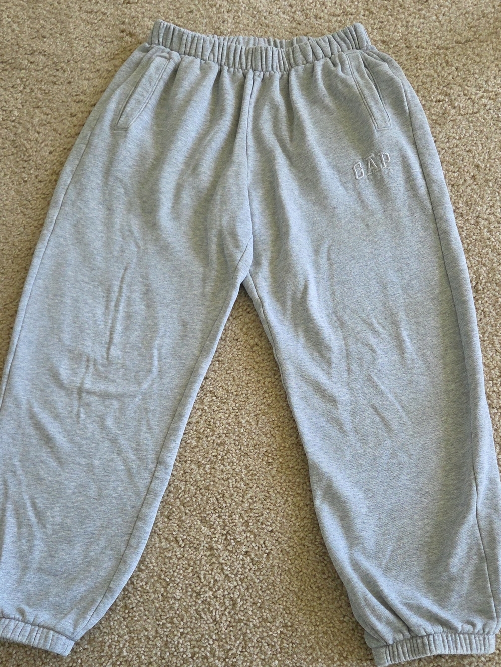 GAP Light Gray Kids Jogger Sweatpants